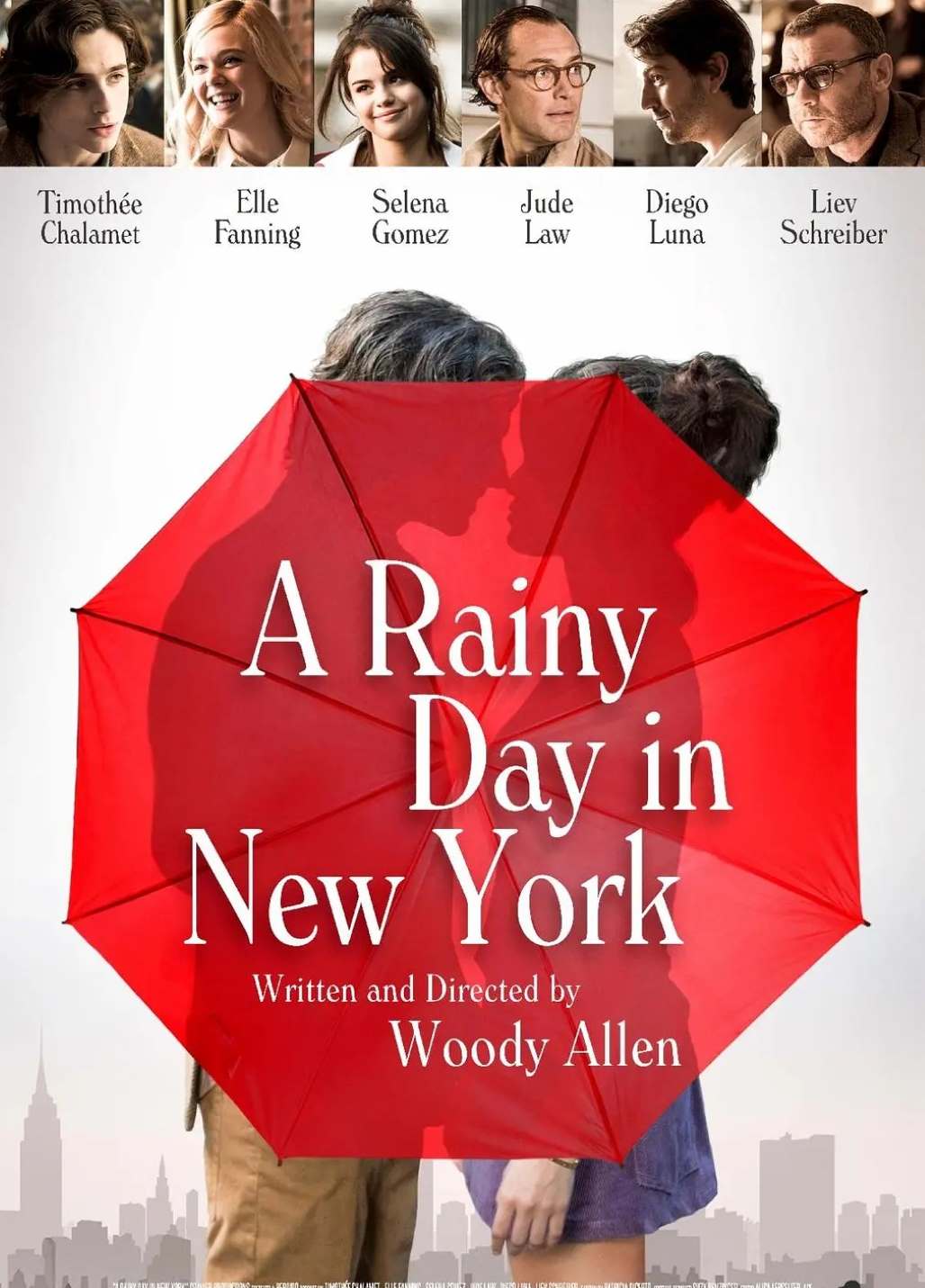 纽约的一个雨天